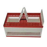 Cage à pigeons pliable en plastique pour l'élevage, avec système de sélection de la marche