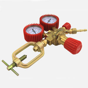 Régulateur d'acétylène italien GLOOR avec manomètre d'oxygène pour régulateur double ZINSER suisse pour acétylène-oxygène-CO2, soudage essentiel - Product Image 4