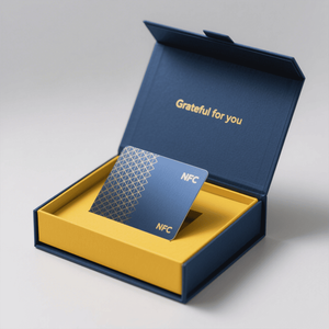 Embalaje de tarjeta <span class=keywords><strong>NFC</strong></span> personalizada, caja cerrada magnética, caja de papel de regalo con tapa personalizada, soporte de diseño y servicio de impresión integral - Product Image 3