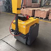 Compacteur routier vibrant à double tambour Changchai, 1 tonne, moteur diesel hydraulique, pour la construction de chaussées