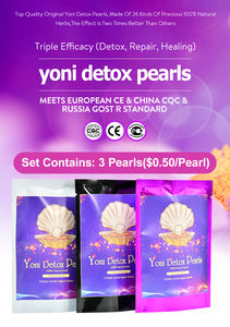 Aromlife, venta al por mayor, infección por levaduras, cuidado del útero, Etiqueta Privada, perlas originales Yoni Detox, certificados CE orgánicos - Product Image 4