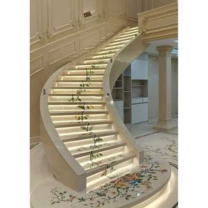 Piastrelle a Medaglione con Intarsio a Getto d'Acqua, Motivi per Pavimenti in Pietra e Marmo, Mosaico a Getto d'Acqua - Product Image 6