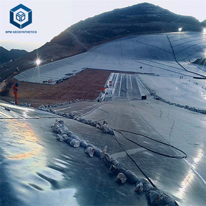 Géomembrane 100% HDPE pour bassins piscicoles et revêtements de barrages, 2mm, <span class=keywords><strong>prix</strong></span> de la géomembrane HDPE, feuille LDPE - Product Image 5