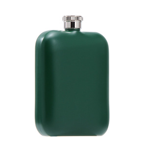 Petaca para licor con embudo Frasco de whisky de 6 oz Frasco negro de acero inoxidable para Aberfeldy Bailie Nicol Jarvie - Product Image 5