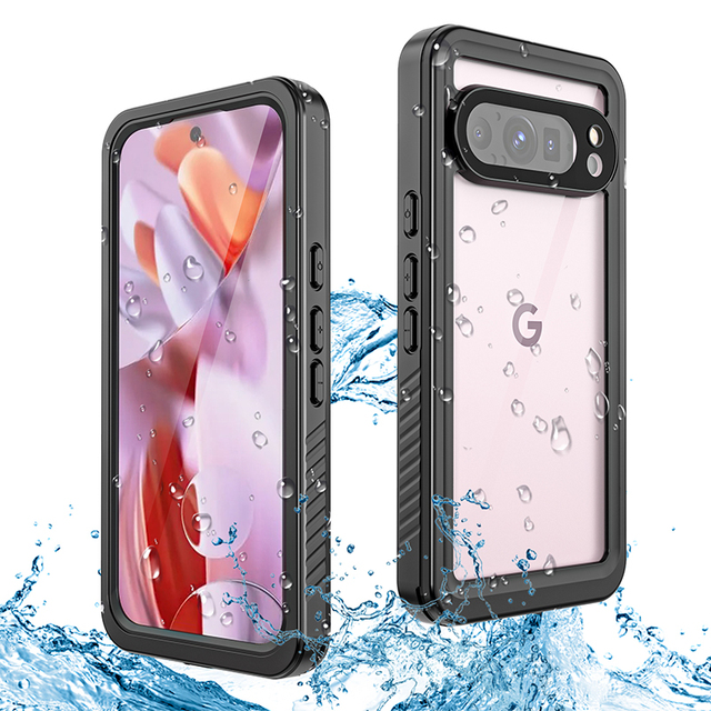 Heavy-Duty Waterproof Anti-Scratch Shockproof TPU Cover for Pixel 9 9Pro 9Pro XL Rugged Grip Mobile Phone Cases
