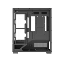Boîtier PC Gaming M-ATX Prix Usine Verre Trempé Vue Panoramique 2026 Nouveauté Boîtier Aquarium 270 °   Vue complète sans pilier