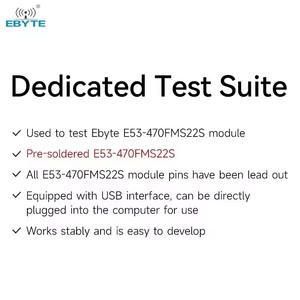 EBYTE E53-470FMS22S-TB บอร์ดทดสอบการพัฒนาโมดูลไร้สาย USB CH340X ชิปพอร์ตอนุกรม ง่ายต่อการพัฒนาการสื่อสารแบบอนุกรม - Product Image 4