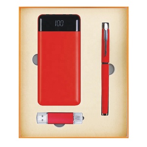 ชุดของขวัญธนาคารพลังงาน3-in-1คุณภาพสูงประกอบด้วยแท่ง USB และปากกาพร้อมโปรโมชั่นขององค์กรสำหรับกล่องของขวัญคริสต์มาส - Product Image 6