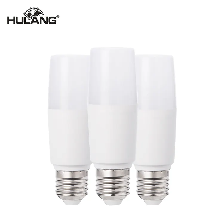 Bombilla LED de 5w, 7w, 9w, 12w, lámpara de columna Ultra brillante, Bombilla revestida de aluminio para el hogar, bombilla de luz blanca con tornillo E27, ahorro de energía