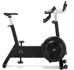 <span class=keywords><strong>Bicicleta</strong></span> Estática Profesional para Gimnasio, <span class=keywords><strong>Bicicleta</strong></span> de Ejercicio Cardiovascular con Resistencia Ajustable, <span class=keywords><strong>Bicicleta</strong></span> de <span class=keywords><strong>Aire</strong></span> con Ventilador - Product Image 1