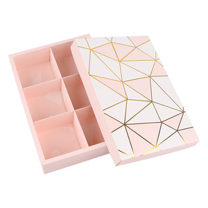 Cookie Box Macaron Dessert Packaging Candy Snacks Eco-friendly Packing Boxes for Cake