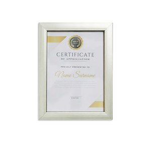 Cadre photo nordique durable et élégant, rectangulaire, en MDF composite avec face acrylique, pour table ou mur, décoration intérieure de chambre - Product Image 6