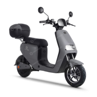 SIGOTECH Nouveau style OEM Cyclomoteur électrique 25 km/h Mini scooter électrique longue portée pour la ville et les loisirs 500W pour adultes