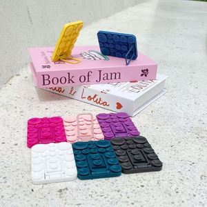 Universal <b>Silicone</b> Suction Mat Multi-color Phone Holder Good Quality Phone Holder Flexible <b>Silicone</b> Suction Cup Holder - Product Image 3