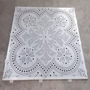 Panneau mural perforé sur mesure en alliage d'aluminium, revêtement de façade métallique, murs-rideaux architecturaux étanches et résistants à la corrosion pour - Product Image 2