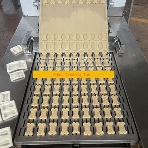 เครื่องขึ้นรูปคุกกี้และลูกพีชแบบกรอบมอเตอร์เชิงพาณิชย์อัตโนมัติเต็มรูปแบบสำหรับบิสกิตสุนัข220v 2.2kW - Product Image 2