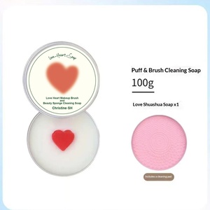 Heart-Shaped <strong>Bar</strong> Soap 100g Eco-Friendly Natural Scent Tin Packaging Face Whitening Moisturizing Skincare <strong>Dry</strong> Skin - Product Image 6
