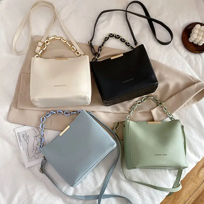 Hot Sale New Single Shoulder Portable Messenger Bag Fashion Designer Bucket Ladies Handbags Women's Tote Bags