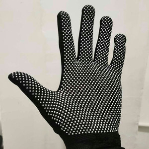 Guantes de trabajo, guantes de nailon con puntos antideslizantes, guantes para hombre a prueba de polvo, transpirables, antideslizantes, finos y resistentes al desgaste para principios de verano - Product Image 5