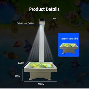 AR Magic Sand <b>Table</b> Indoor Children's Playground Equipment with Motion-Sensing Projection Augmented Reality Made of <b>PC</b> Metal - Product Image 2