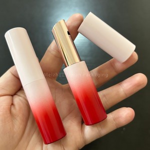 ISMAN Tubetto Vuoto per Rossetto Rotondo da 11,1 mm, Sottile, Magnetico, Gradiente Rosso, 3,8g, Contenitore per Cosmetici di Alta Qualità, Vendita all'Ingrosso - Product Image 5