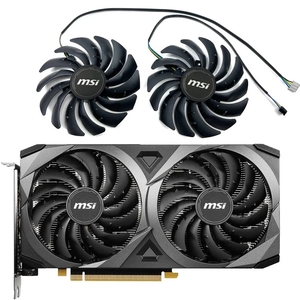 PLD10010B12HH 95มม. ใหม่3060พัดลม GPU 2X Ventus สำหรับ <span class=keywords><strong>MSI</strong></span> Ventus <span class=keywords><strong>GeForce</strong></span> <span class=keywords><strong>RTX</strong></span> 3060 <span class=keywords><strong>3060TI</strong></span> 3070 Ventus 2X การ์ดแสดงผลระบายความร้อน Fa - Product Image 1
