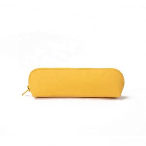 Korean Triangle Men and Women <b>Large</b> Capacity Student Texture Simple Texture Stylish Cute Custom Printed Oxford Pencil Bag <b>Plain</b> - Product Image 1