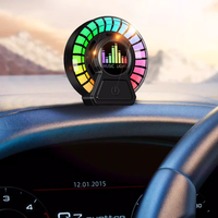 Diffuseur d'arômes pour voiture avec commande vocale, recharge USB, lumière rythmique, lampe musicale RGB pour voiture