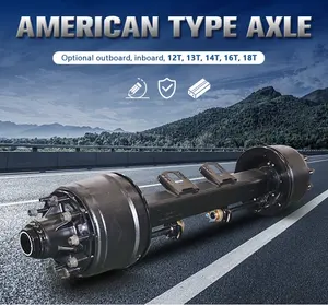 16T Standard 1840mm Track Trailer American Axle