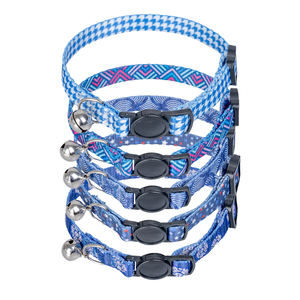 <span class=keywords><strong>Collar</strong></span> para Gato Ajustable de Diseño de la Serie Azul, Venta al Por Mayor del Fabricante, Económico y Personalizable - Product Image 6
