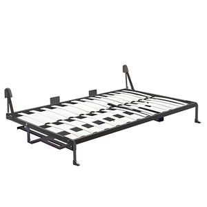 Muebles de Dormitorio, Estilo Moderno, <span class=keywords><strong>Cama</strong></span> Plegable Funcional con <span class=keywords><strong>Escritorio</strong></span>, Estructura de Metal <span class=keywords><strong>y</strong></span> Madera, <span class=keywords><strong>Cama</strong></span> Murphy Montada en la Pared - Product Image 5