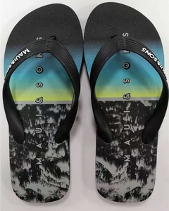 Dép lê nam in logo tùy chỉnh, chống trơn trượt, dép đi biển mùa hè, giày đế bằng - Product Image 3