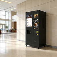 TCN Wholesale Hot Selling 24/7 Commercial Unattended Automatic Hot Iced Freshly Coffee Vending Machine Auto Clean for Business