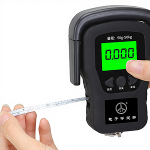 Balance de poche numérique électronique LCD portable <span class=keywords><strong>50</strong></span> kg/<span class=keywords><strong>50</strong></span> g, mini balance de pêche suspendue, OEM ODM HAOYU ABS & Alliage d'aluminium - Product Image 4