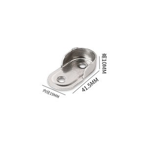 <span class=keywords><strong>Tringle</strong></span> de <span class=keywords><strong>penderie</strong></span> en acier, quincaillerie pour meubles, pour usage domestique et de bureau moderne, installation facile et hauteur réglable, avec base incluse - Product Image 5