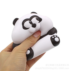 Panda Shape PU Foam Slow Rebound <b>Squishy</b> Toy For Kids Age 2 4 Years Unisex Fidget Toy - Product Image 5