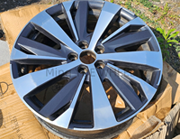 عجلة سيارة ركاب لتشكيل تدفق Mingyue وجه أسود تشكيله 19X7.5J 5X108 4X108 4X98 لسيارة Peugeot 408X