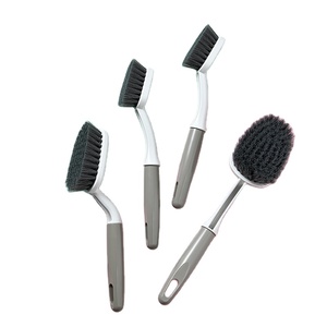 China supplier direct sales wholesale custom plastic washing accessories cleaning brush for bathroom