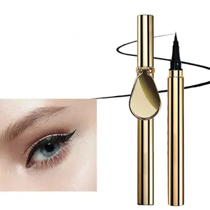 ODM private label eyeliner pencil custom logo liquid eyeliner waterproof pen colored liquid eye liner