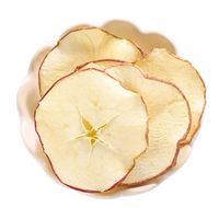 Zwavelvrije gedroogde appelschijfjes, laag temperatuur gedroogd fruit, geen toevoegingen, voor fruitthee, snacks, bakkerij, groothandel