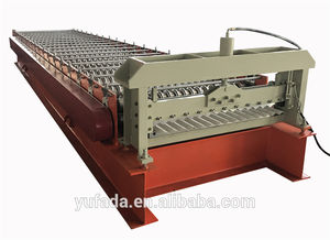 Usine vente directe ondulé toiture fer panneau profil rouleau formant plaque feuille faisant la machine - Product Image 2