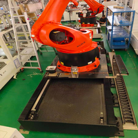 Fabricant de rails pour robots à 7 axes |   Glissière pour robot industriel robuste |   Rail d'axe 7e à commande servo, capacité de charge de 500 kg