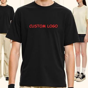 Camisetas Culturales Personalizadas de Algodón de 200g, Camisetas Publicitarias de Corte Regular para Mujer, Camisetas de Manga <span class=keywords><strong>Corta</strong></span> de Color Sólido para Hombre - Product Image 1