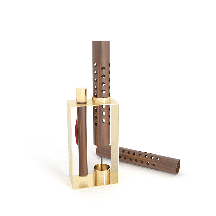 New product, Metal OUD BURNER, line stick incense burner