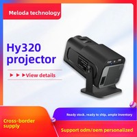 Projecteur Home Cinéma 1080P, 300 Lumens ANSI, Android 11 LED, 1500:1, compatible 4K, portable pour intérieur et extérieur