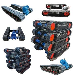 Gummikettenfahrwerk Kompatibel mit Bohrlochbohrmaschinen Starke Tragfähigkeit Geländegängig Effizienter Antrieb - Product Image 5