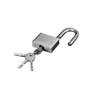 Candado de seguridad con grillete corto marino de acero inoxidable 304, cerradura para exteriores, resistente al agua, a prueba de óxido, cerradura de puerta antipalanca, herrajes para barcos de 70mm - Product Image 6