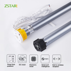 ZSTARR Dc 12v 120v 50mm Smart Home Electric Motorized Accessory Aluminium Tubular <strong>Motor</strong> for Window Roller Blinds Shades <strong>Curtain</strong> - Product Image 5