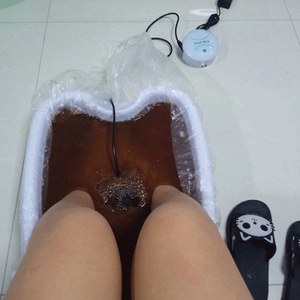 Home Mini Foot <b>Massager</b> Detox <b>Machine</b> Feet Spa Ion Cleanse Massage for Foot Relaxation Ionic Aqua Cell Spa Foot Bath Arrays Spa - Product Image 6