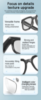 Lunettes Intelligentes Q11 Haute Technologie Appel BT Musique IA GPT Commande Tactile Lunettes de Soleil Traduction en Temps Réel Nouvelle Tendance